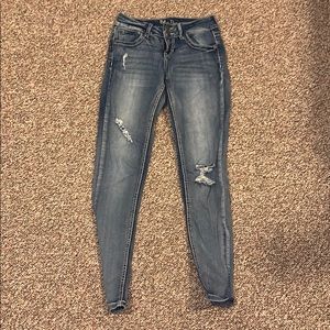 ‘Blue Desire’ Ripped Jeans